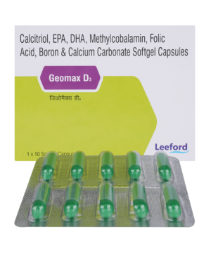 Geomax D3 Softgel for Osteoporosis