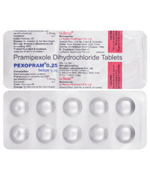 Pexopram 0.25mg Tablet