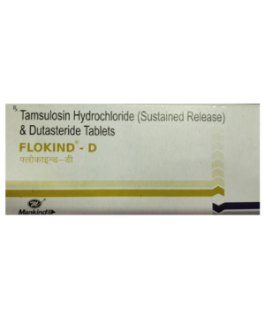 Flokind D 0.4mg/0.5mg Tablet