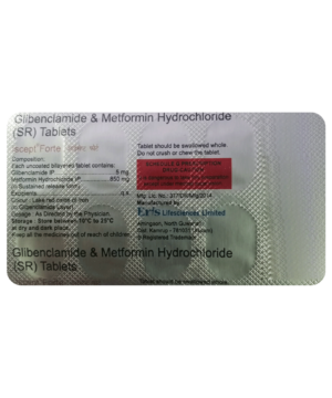 Iscept Forte 5mg/850mg Tablet