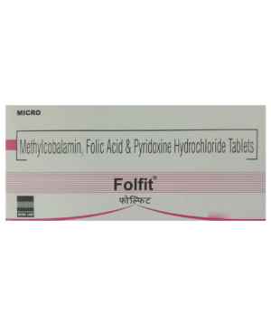 Folfit Tablet with Mecobalamin Folic Acid & Pyridoxine Hydrochloride