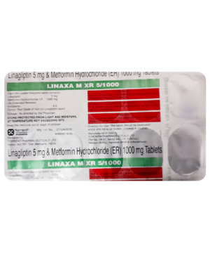 Linaxa M 1000mg/5mg Tablet XR