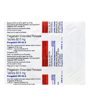 Pregabid CR 82.5 Tablet ER