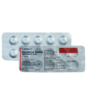 Certican 0.25mg Tablet