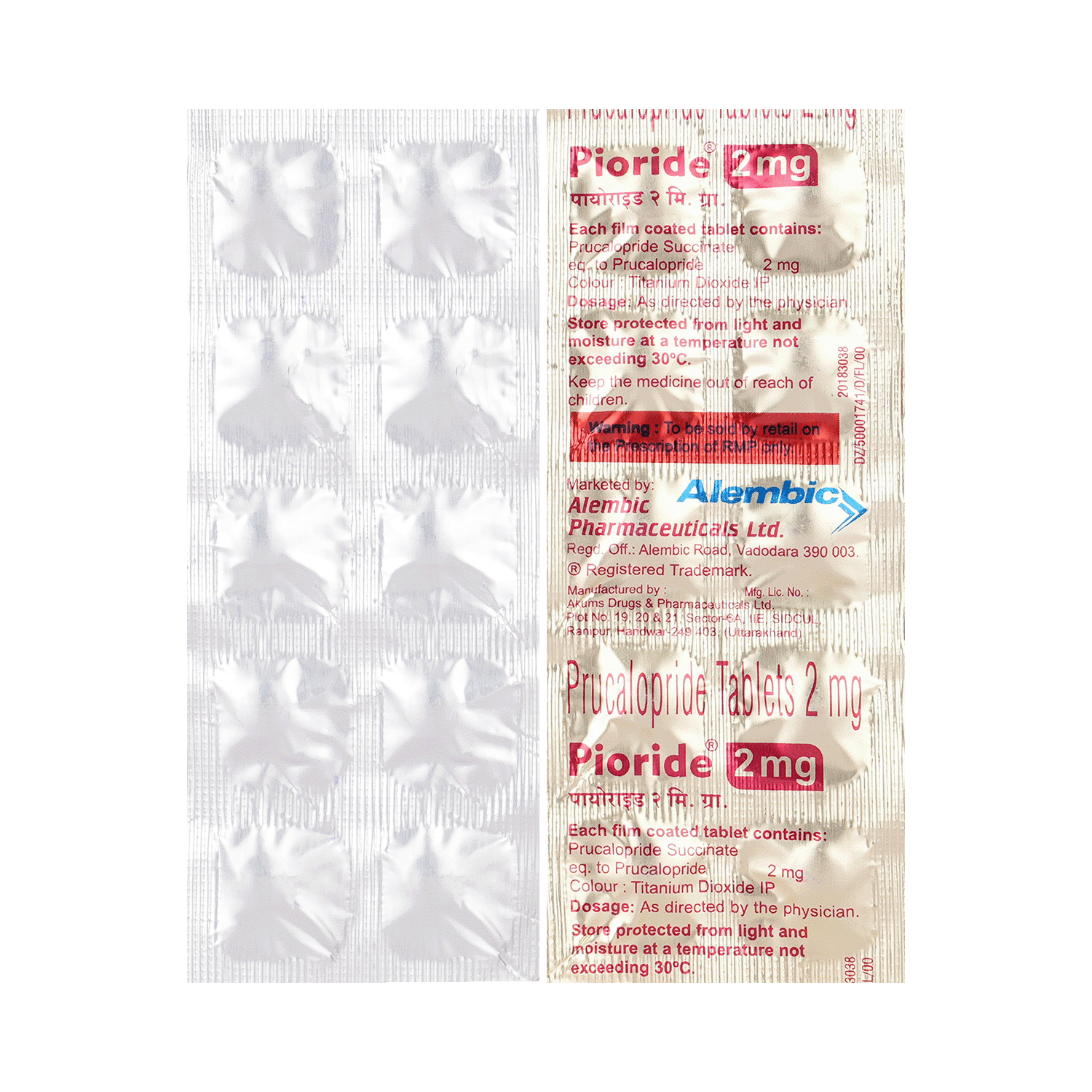 Pioride 2mg Tablet