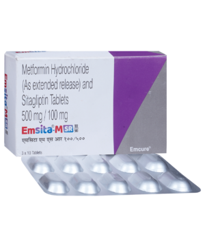 Emsita M 100mg/500mg Tablet SR