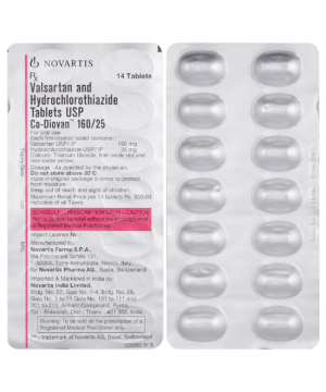 Co-Diovan 160/25 Tablet