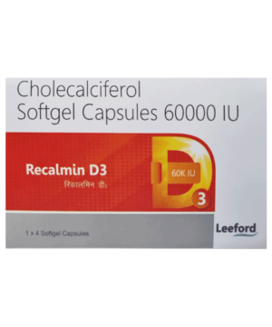 Recalmin D3 60K IU Softgel Capsule
