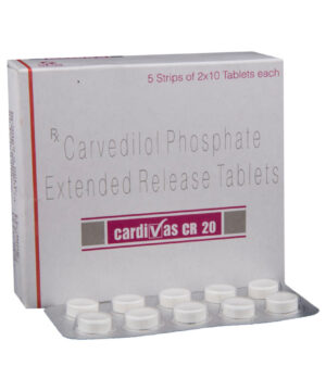 Cardivas CR 20 Tablet