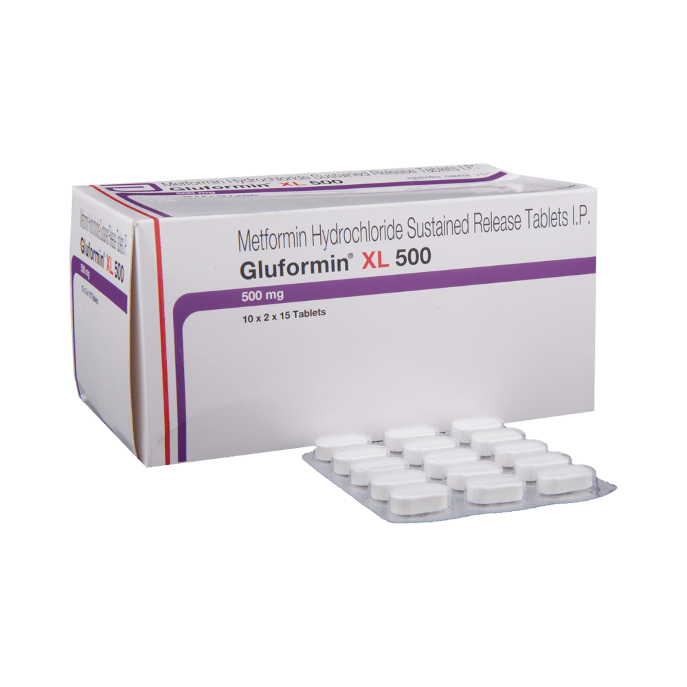 Gluformin XL 500 Tablet
