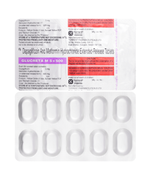 Glucreta M 5/500 Tablet ER