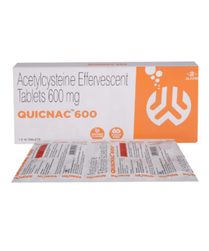 Quicnac 600 Effervescent Tablet Orange Sugar Free