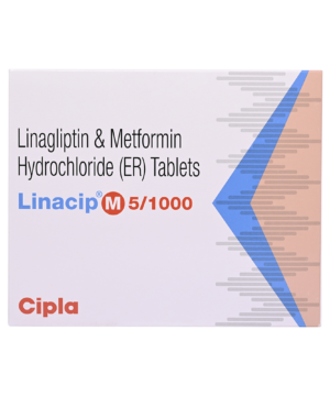 Linacip M 1000mg/5mg Tablet