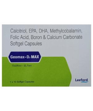 Geomax-D3 Max Softgel Capsule