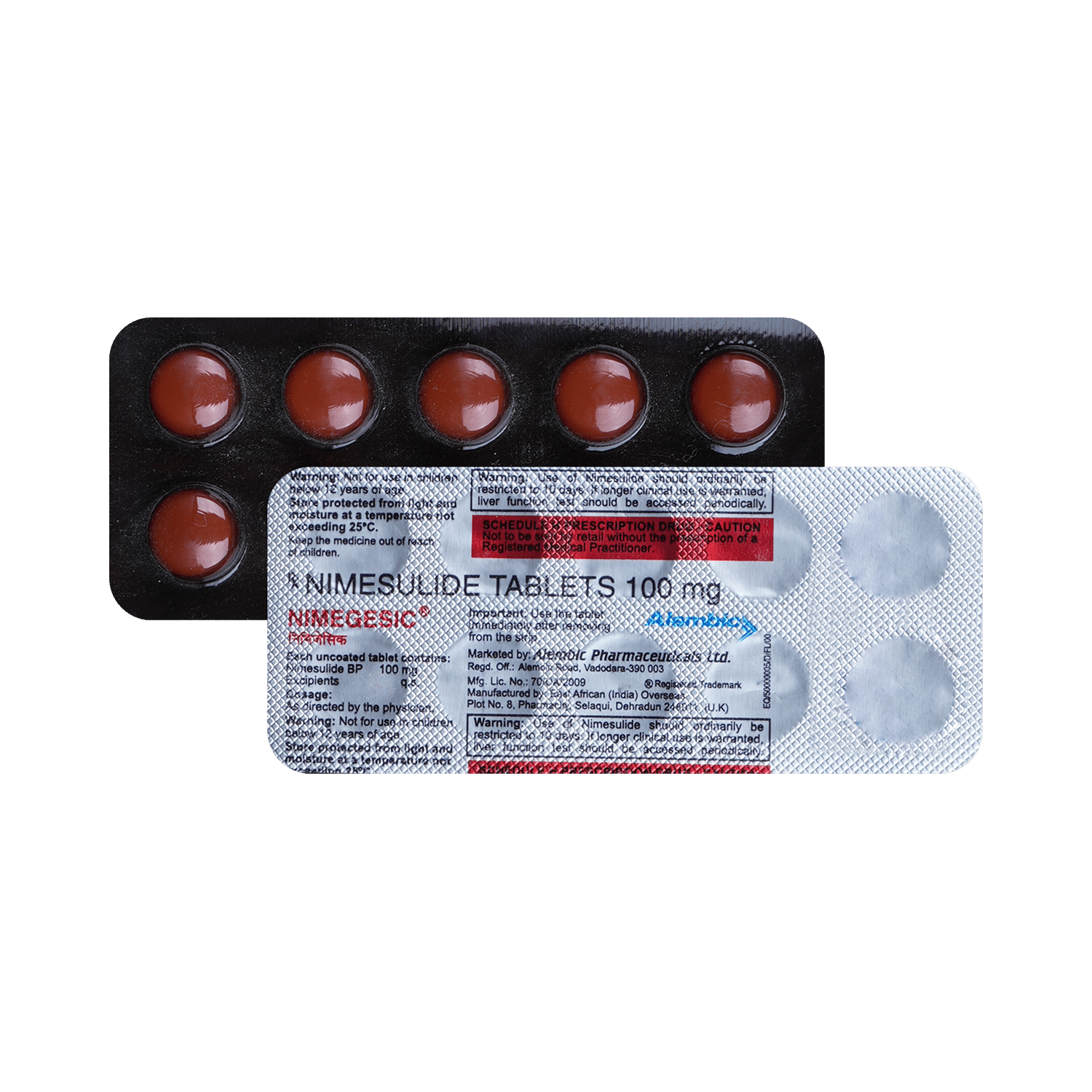 Nimegesic 100mg Tablet