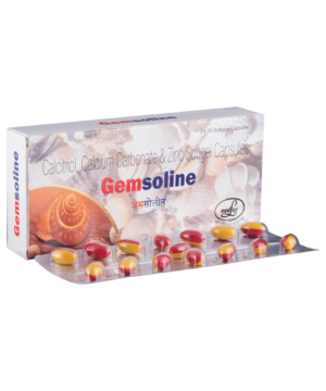 Gemsoline Soft Gelatin Capsule from Medley for Bone Joint and Muscle Care