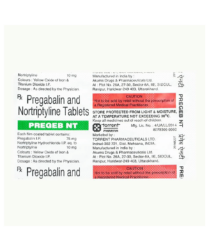 Pregeb NT 75mg/10mg Tablet