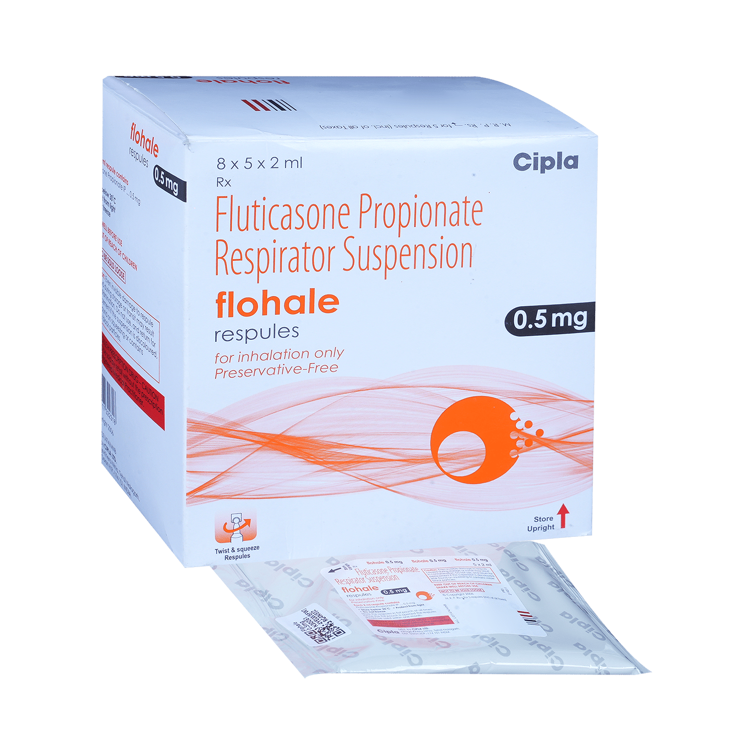 Flohale 0.5mg Respules 2ml