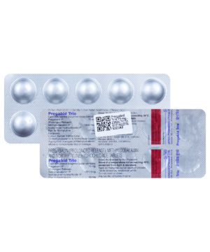 Pregabid Trio 75mg/10mg/1500mcg Tablet