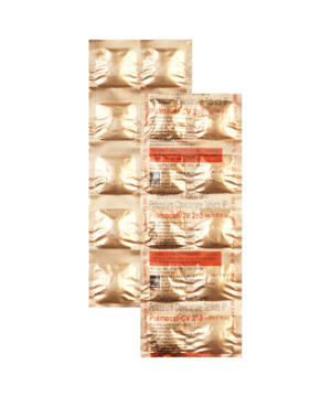 Pulmocef CV 250mg/62.50mg Tablet