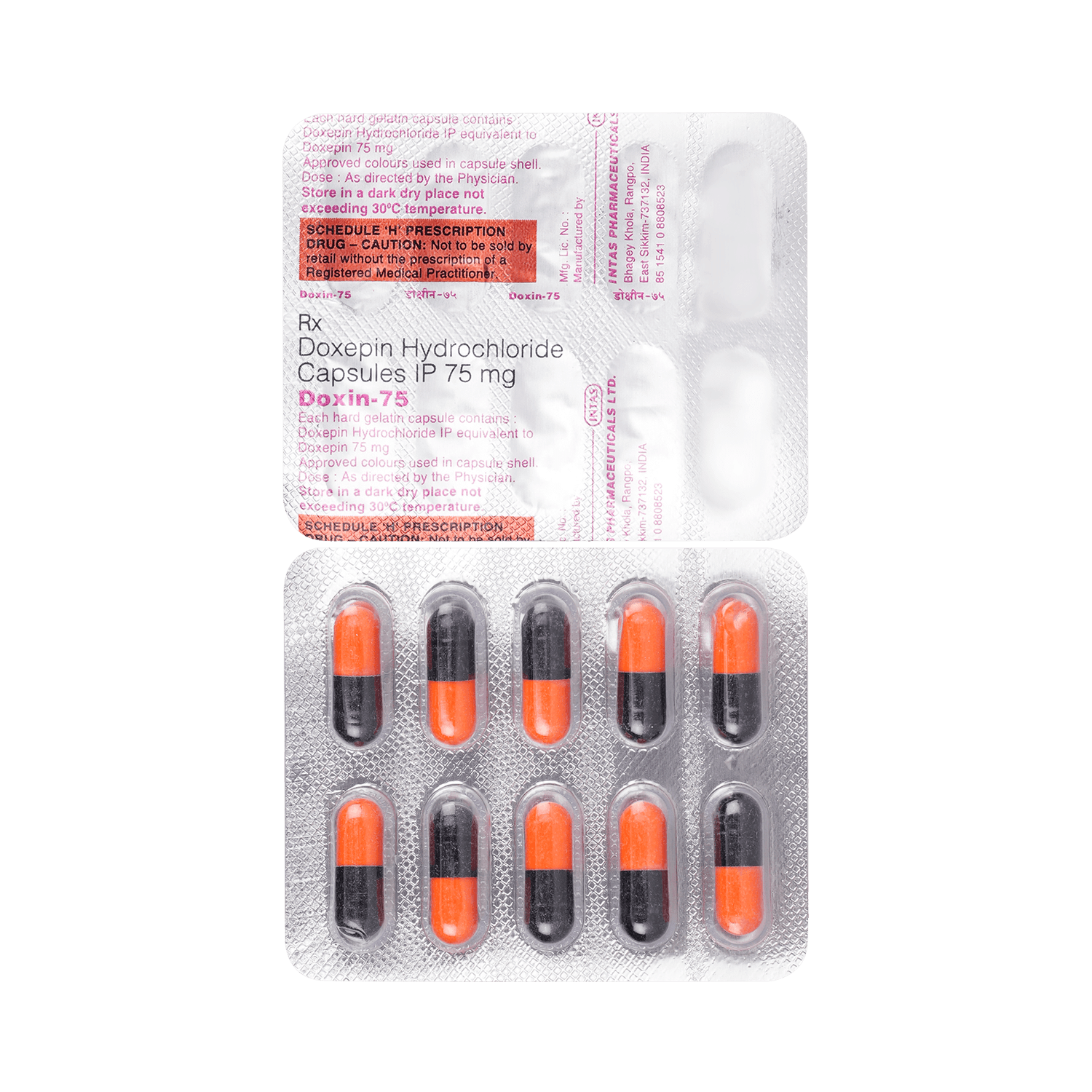Doxin 75mg Capsule