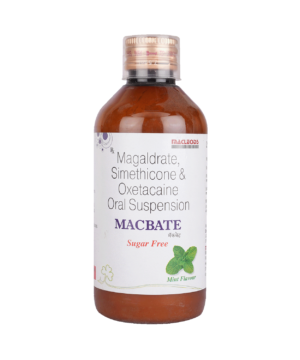 Macbate Oral Suspension Mint Sugar Free