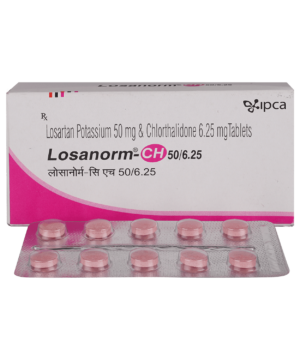 Losanorm-CH 50/6.25 Tablet