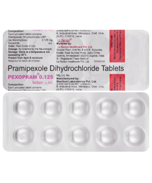 Pexopram 0.125mg Tablet