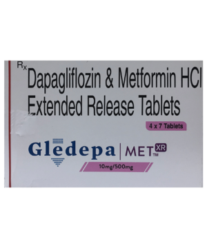 Gledepa Met XR 10mg/500mg Tablet