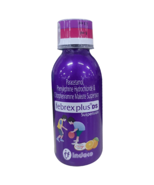 Febrex Plus DS Oral Suspension Delicious Orange