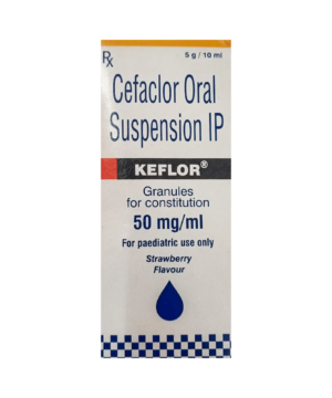 Keflor Oral Suspension Strawberry