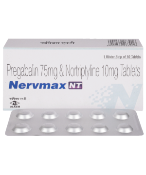 Nervmax NT 75mg/10mg Tablet
