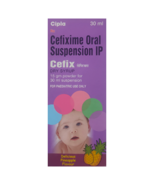 Cefix Dry Syrup Delicious Pineapple