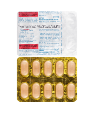 Nimucet Gold 100mg/325mg Tablet