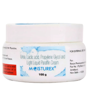 Moisturex Cream with Urea Lactic Acid Propylene Glycol & Liquid Paraffin
