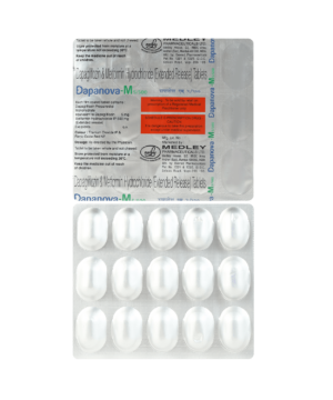 Dapanova M 5mg/500mg Tablet
