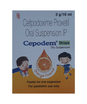 Cepodem Drops Dry Suspension Orange