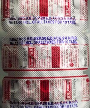 Relinase 0.25mg Tablet