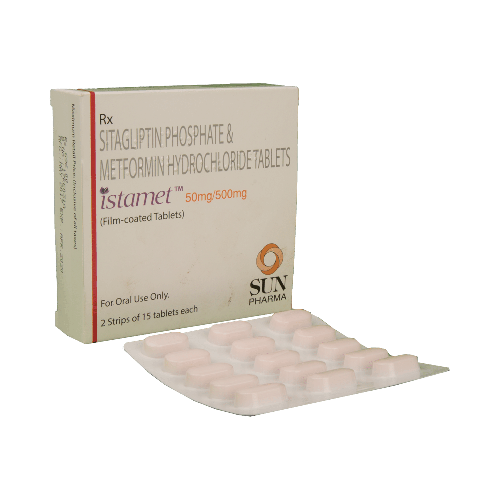 Istamet 50mg/500mg Tablet