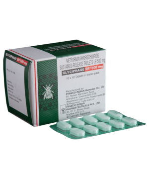 Glyciphage SR 500mg Tablet