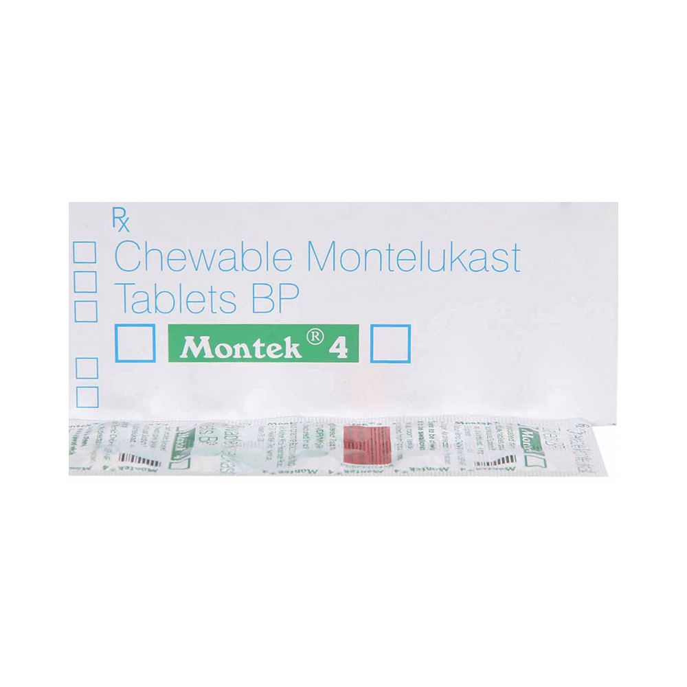 Montek 4mg Tablet