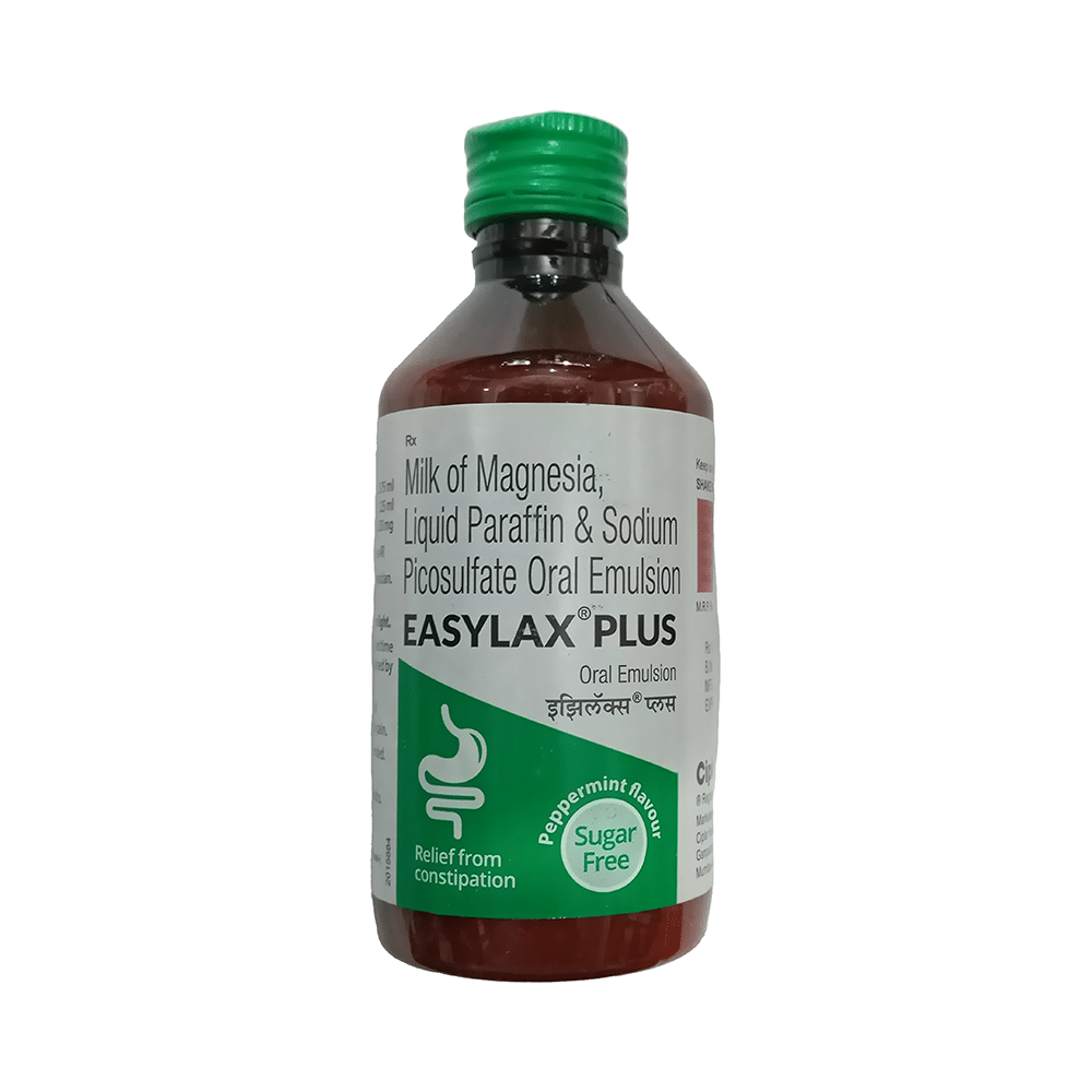 Easylax Plus Oral Emulsion Peppermint Sugar Free