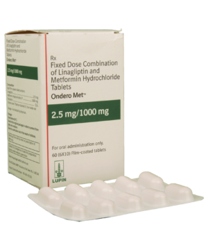 Ondero Met 2.5mg/1000mg Tablet