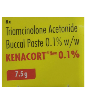 Kenacort New 0.1% Buccal Paste