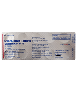 Certican 0.75mg Tablet
