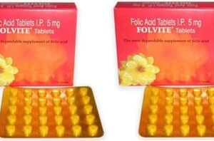 Folvite 5mg Tablet Pack of 2