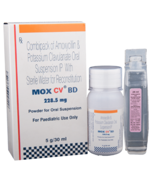 Mox CV BD 228.5mg Powder for Oral Suspension