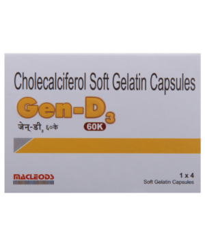 Gen-D3 60K Soft Gelatin Capsule