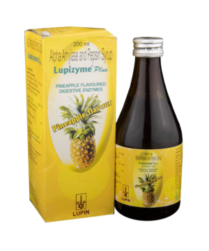 Lupizyme Plus Alpha Amylase & Pepsin Syrup | For Indigestion Flatulence & Bloating | Flavour Mango
