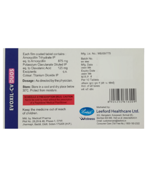 Evoxil-CV Duos Tablet